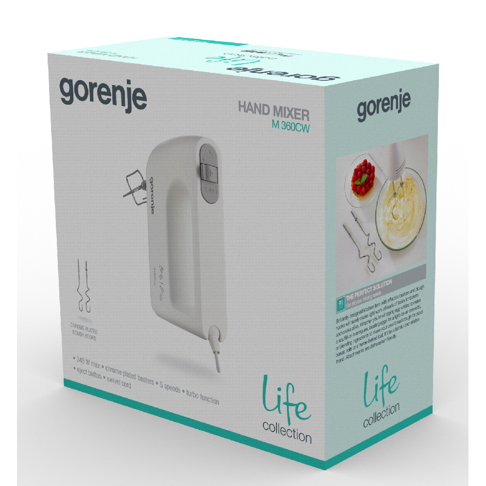 Змішувач Gorenje M360CW - Зображення 2